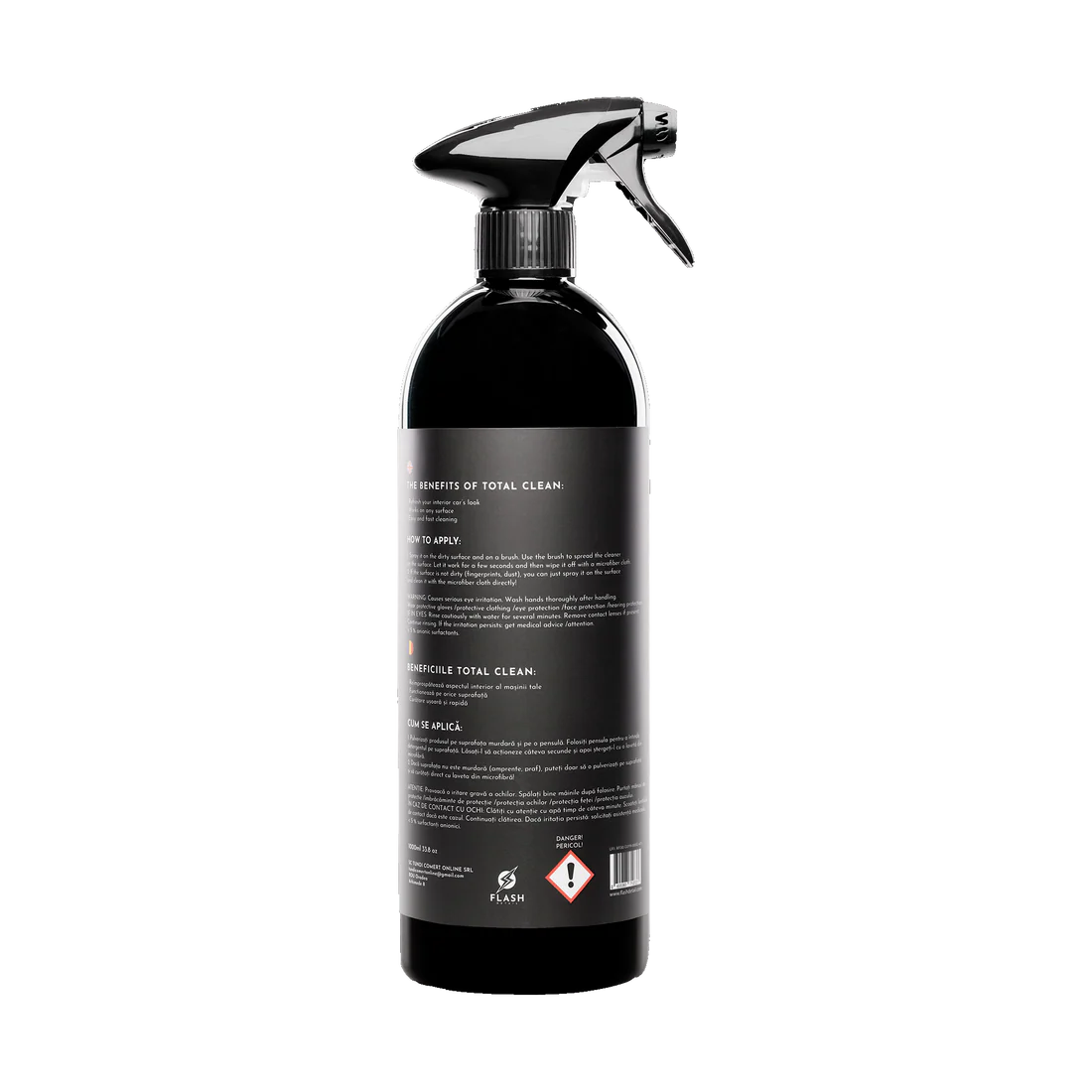 TOTAL CLEAN 1000ml - SPRAY CURATARE INTERIOR