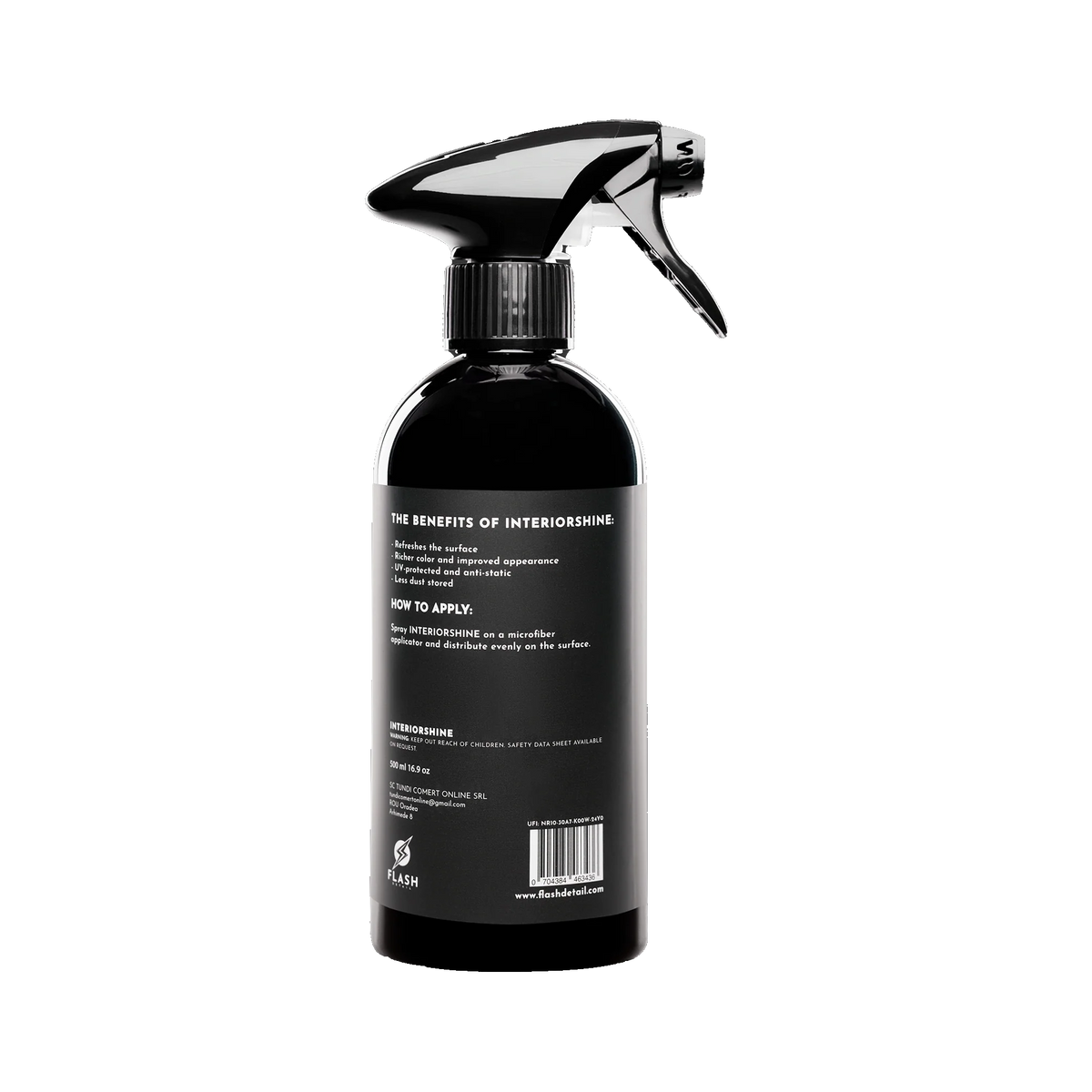 INTERIOR SHINE SPRAY 500ml - LUCIU BORD AUTO & DRESSING PLASTICE