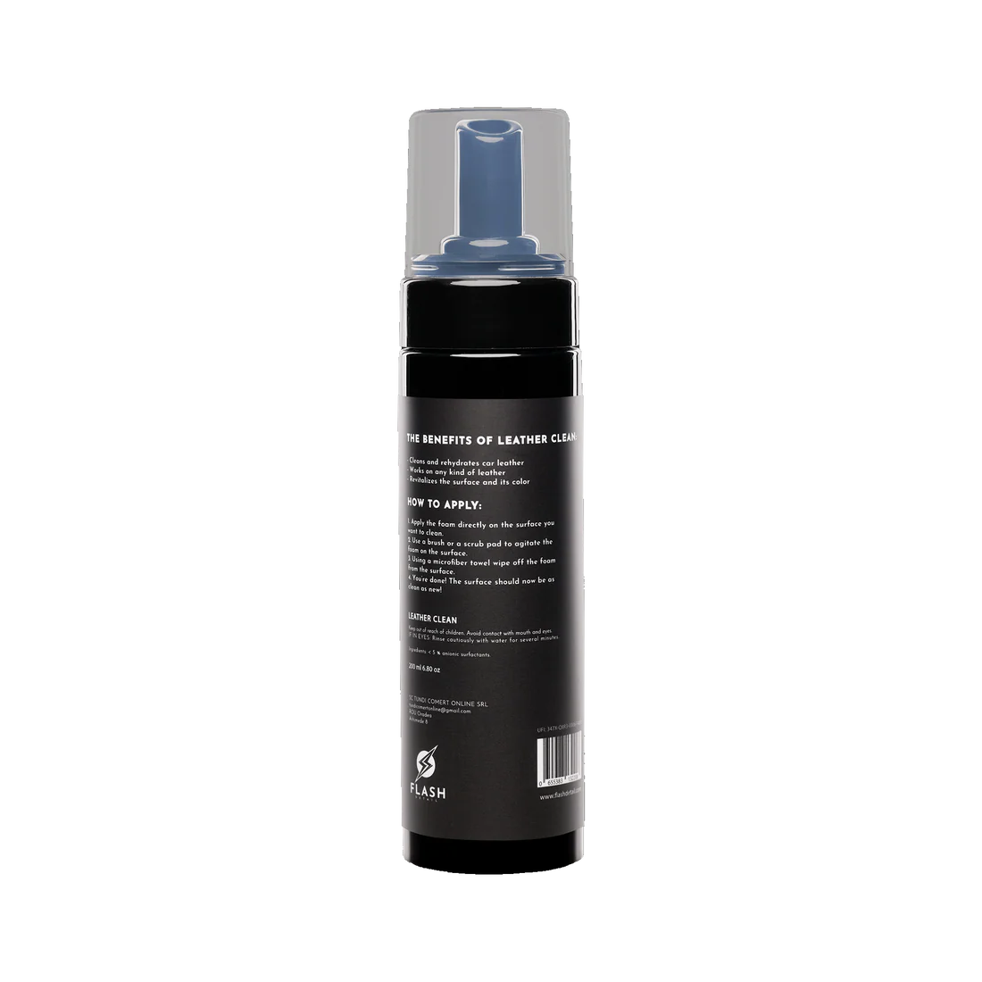 LEATHER CLEAN 200ml - SPUMA CURATARE PIELE