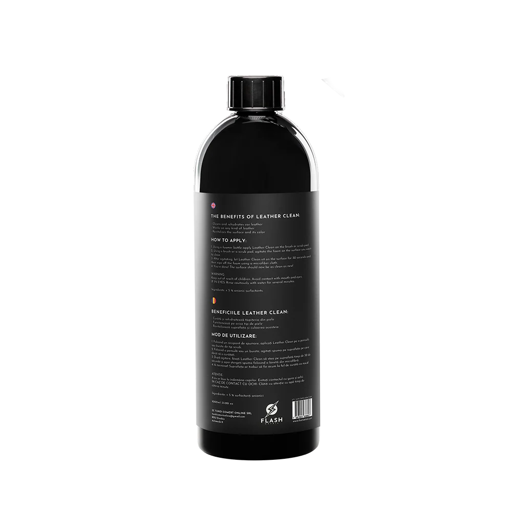 LEATHER CLEAN 1L - SPUMA CURATARE PIELE